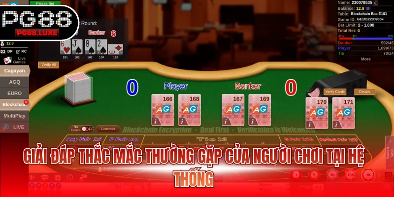 Giải đáp thắc mắc thường gặp của người chơi tại hệ thống