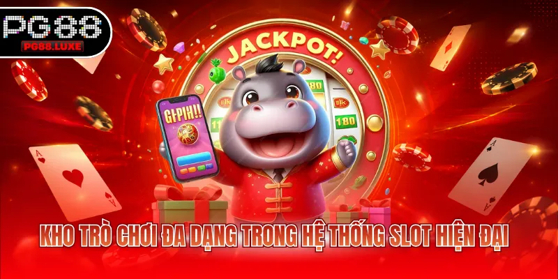 Kho trò chơi đa dạng trong hệ thống slot hiện đại