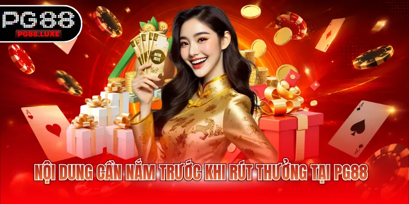 Nội dung cần nắm trước khi rút thưởng tại PG88