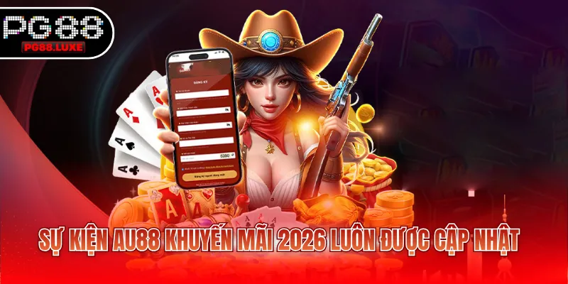 Sự kiện AU88 khuyến mãi 2026 luôn được cập nhật